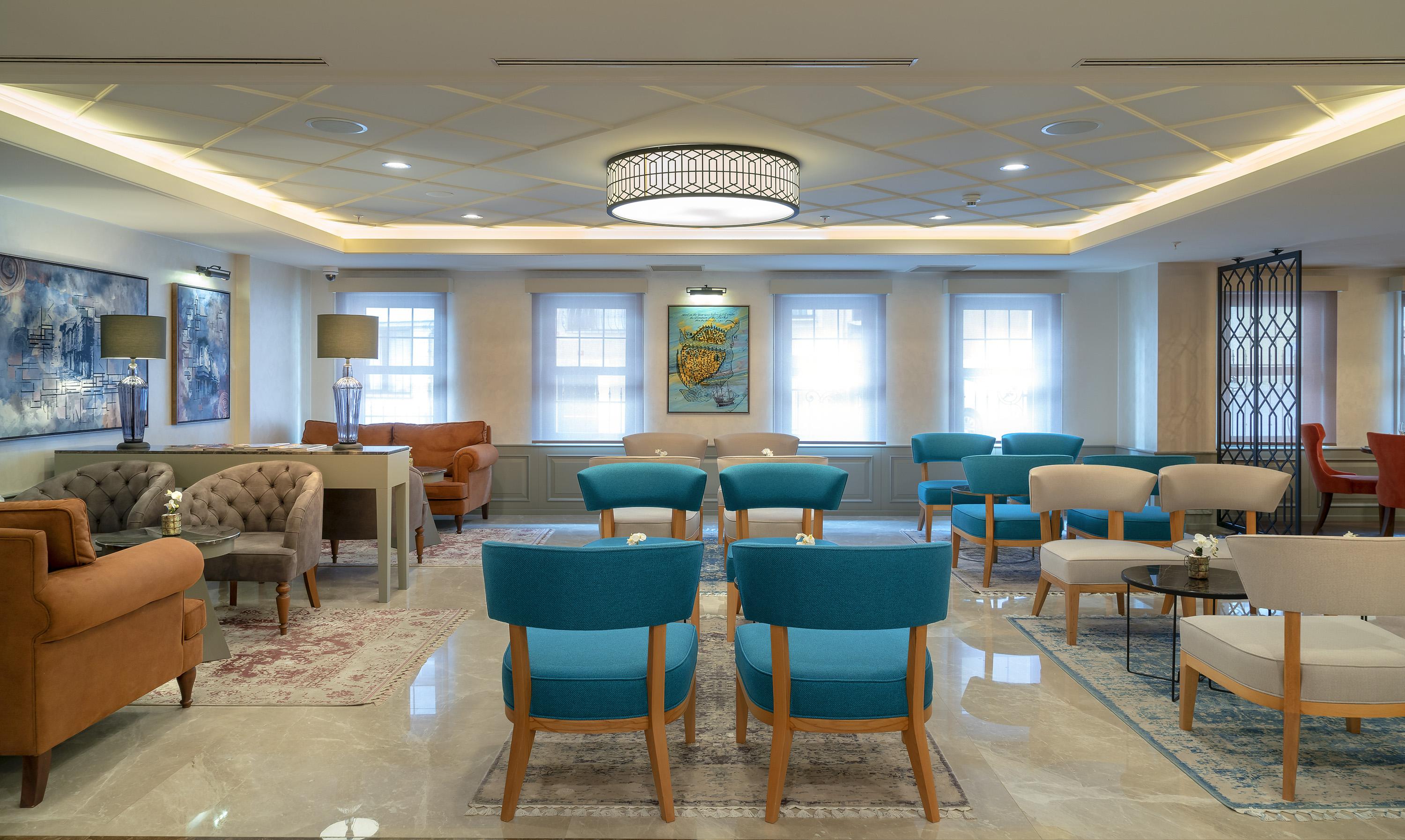 มิลเลนเนียม อิสตันบูล โกลเดน ฮอร์น Hotel ภายนอก รูปภาพ The lounge at the airport