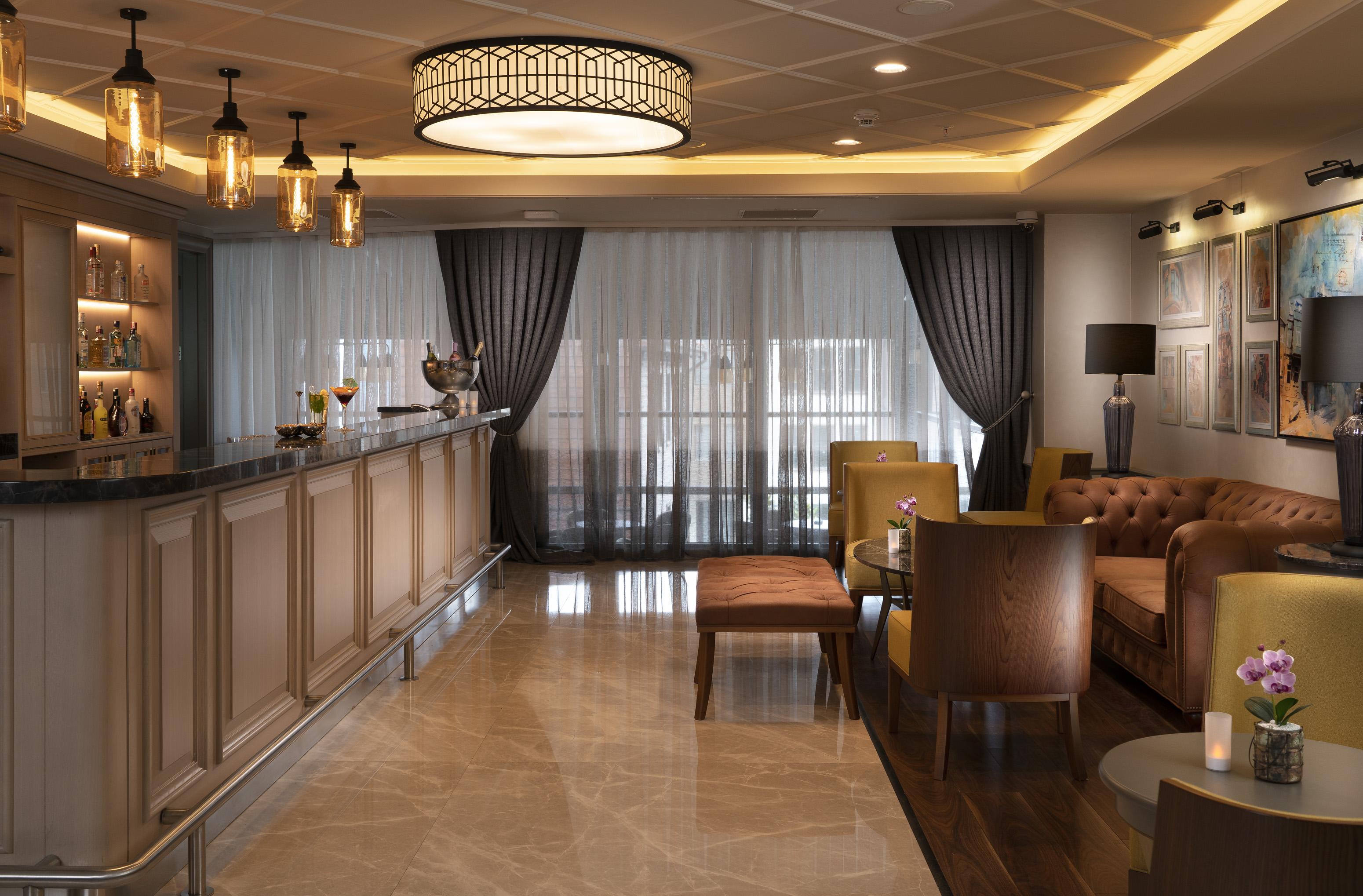 มิลเลนเนียม อิสตันบูล โกลเดน ฮอร์น Hotel ภายนอก รูปภาพ 3D interior rendering of a lounge